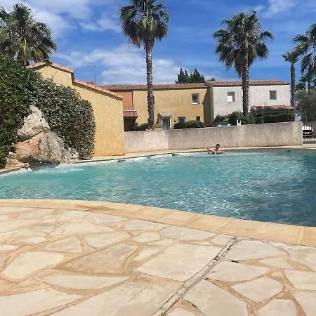 Pour 6 - Piscine Commune - Wifi - Climatisation * Valras-Plage