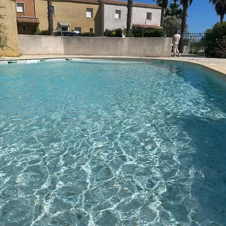 Pour 6 - Piscine Commune - Wifi - Climatisation * Valras-Plage